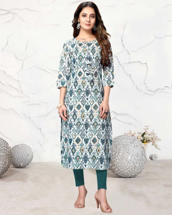 Trendy Printed 102 Casual Wear Jaipuri Kurti Collection